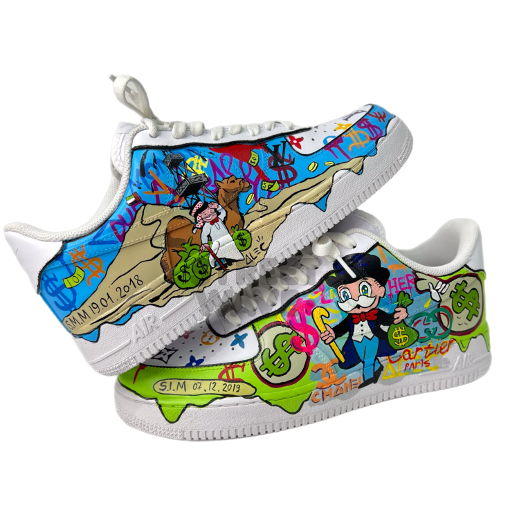 Nike AF1 Low Custom Venom